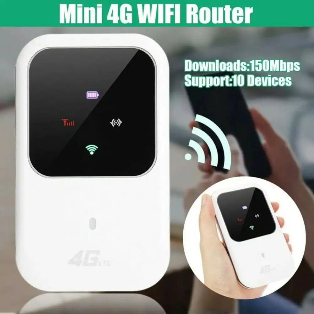 PIXLINK Wireless Mobile Hotspot Sim Card Mini Wifi 4G LTE Router With SIM Card Slot