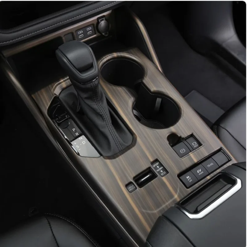 

For Toyota Highlander 2021-2024 Car ABS/ Inner Middle Shift Stall Paddle Cup Switch Frame Lamp Trim Sticker Armrest