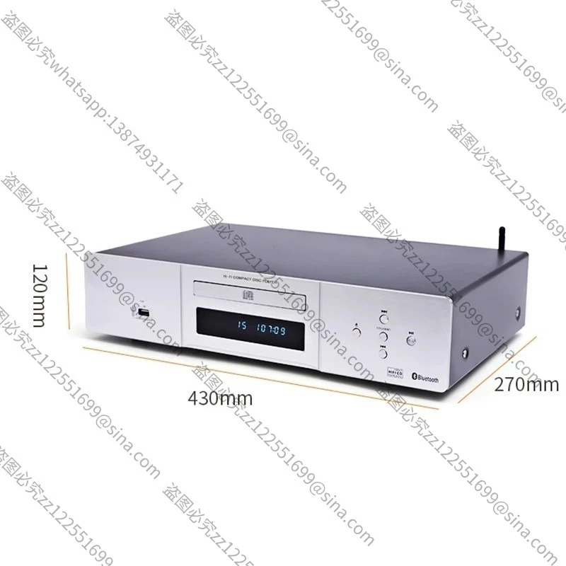 Suitable for Audiophile CD Player HIFI Home USB Player Lossless Bluetooth Professional Grade Pure CD Player Digital Turntable