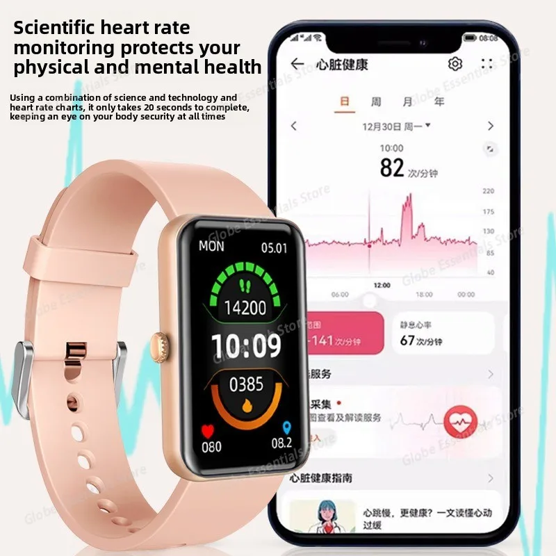 2025 NEW M2 Smartwatch Original Compatible with IOS & Android,Sleep Tracking,Health Monitor,14 Days Battery Li