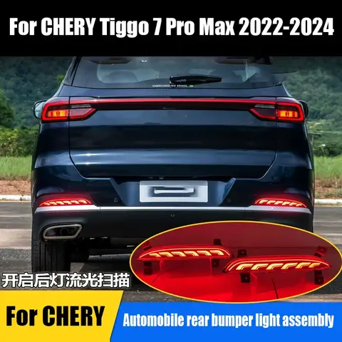 CHERY Tiggo 7 Pro Max 2022 2023 2024, LED 플로우 라이트, 리어 범퍼 라이트 어셈블리 교체 설치 Best5 CHERY Tiggo 7 Pro Max 2022 2023 2024, LED 플로우 라이트, 리어 범퍼 라이트 어셈블리 교체 설치 Best5
