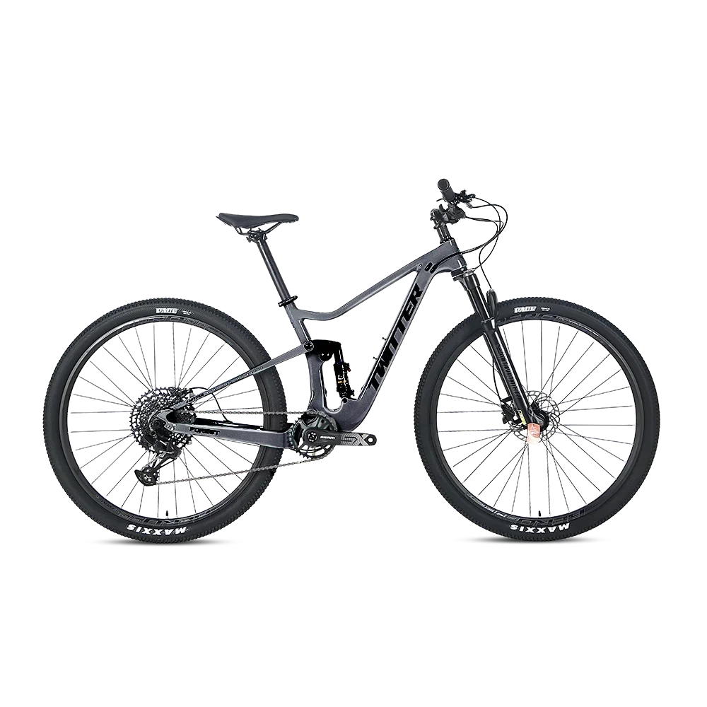 TWITTER bicycle men's FOREST GX-12speed full suspension 27.5/29inch велосипед  double disc brake carbon fiber mountain bicycles