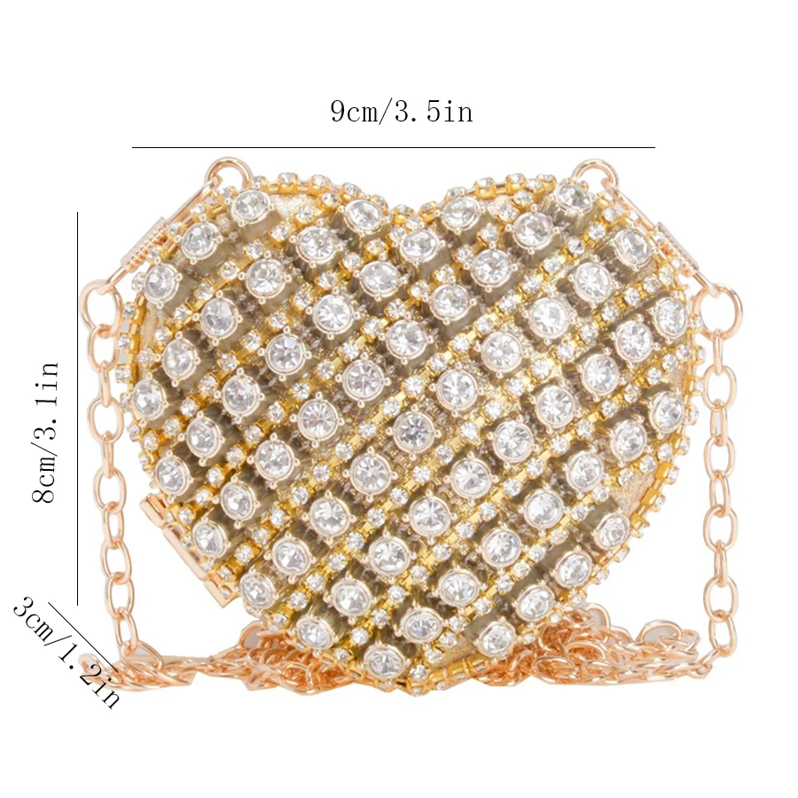 Luxury Full Diamond Banquet Ba - đánh giá và giá Women Accessories Photos