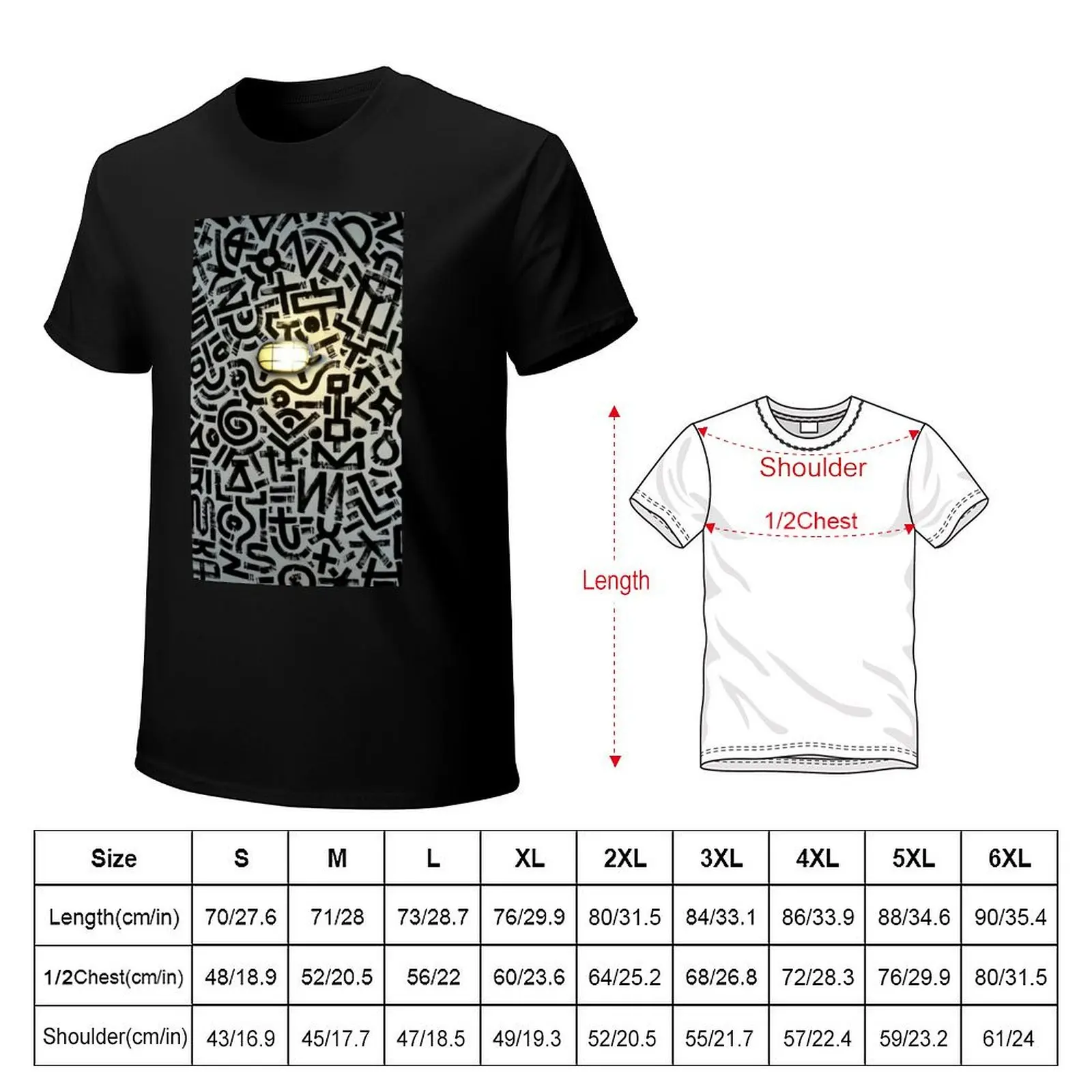 random stickers illustrationslights some lights T-Shirt vintage sublime tops plain fitted t shirts for men