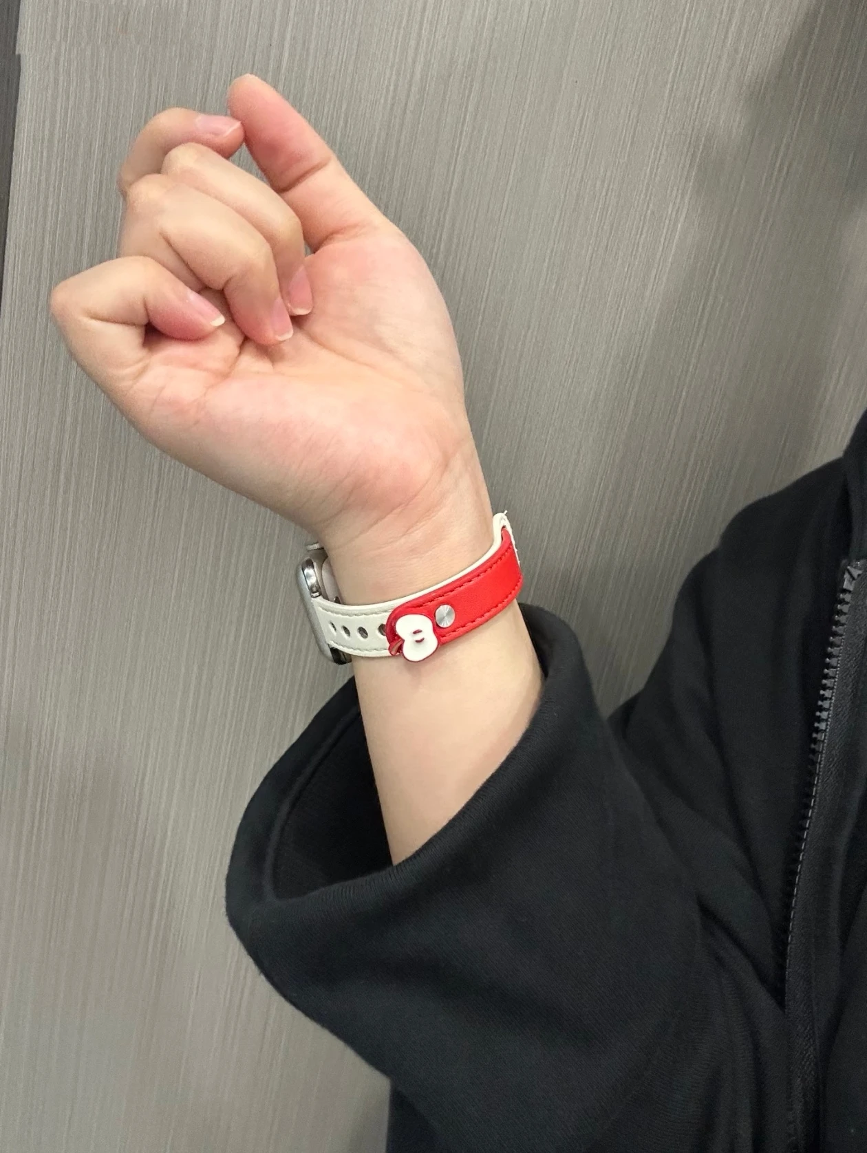 ممتاز حلقة جلدية Correa لساعة أبل الفرقة النساء سليم سلسلة الترا 11/10/9/8/ 40 مللي متر 41 مللي متر 42 مللي متر 44 مللي متر 45 مللي متر 46 مللي متر 49 مللي متر حزام