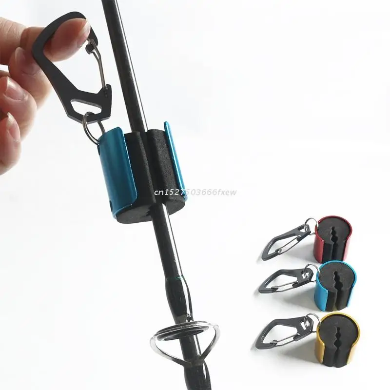 wearable fishing rod holder Wearable Fishing Rod Holder Portable Fishing Rod Clip with Keychain Fly  Fishing Tackle Accessories Rod Assistant Tools