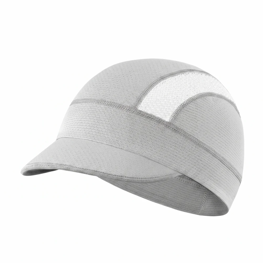 Breathable Mesh Cycling Caps Sweat Absorption Small Brim Running Hat Thin Design Polyester Material Sports Sunhat Summer Season