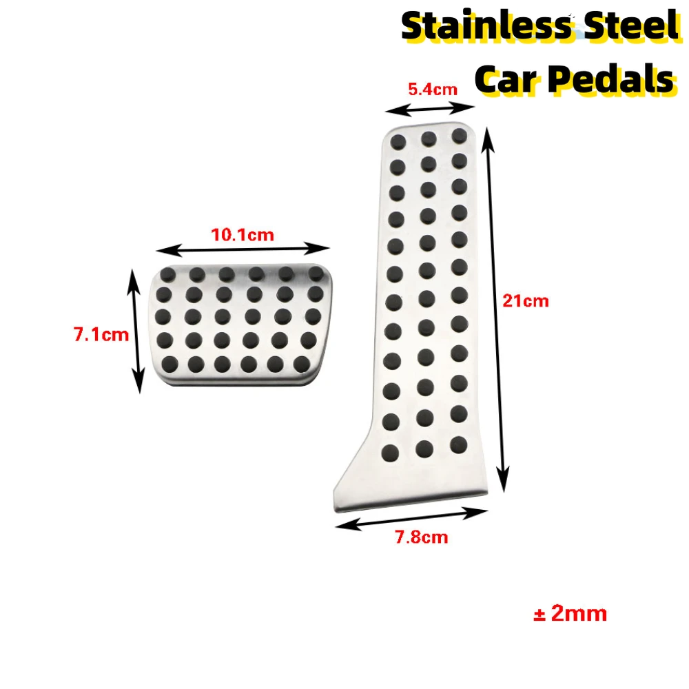 Car Foot Fuel Pedal Brake Clutch Pedals Cover Foot Rest Pedal Cover Pad For MAZDA 2 3 6 Demio Axela ATENZA CX-5 CX5 CX-3 CX9 CX7