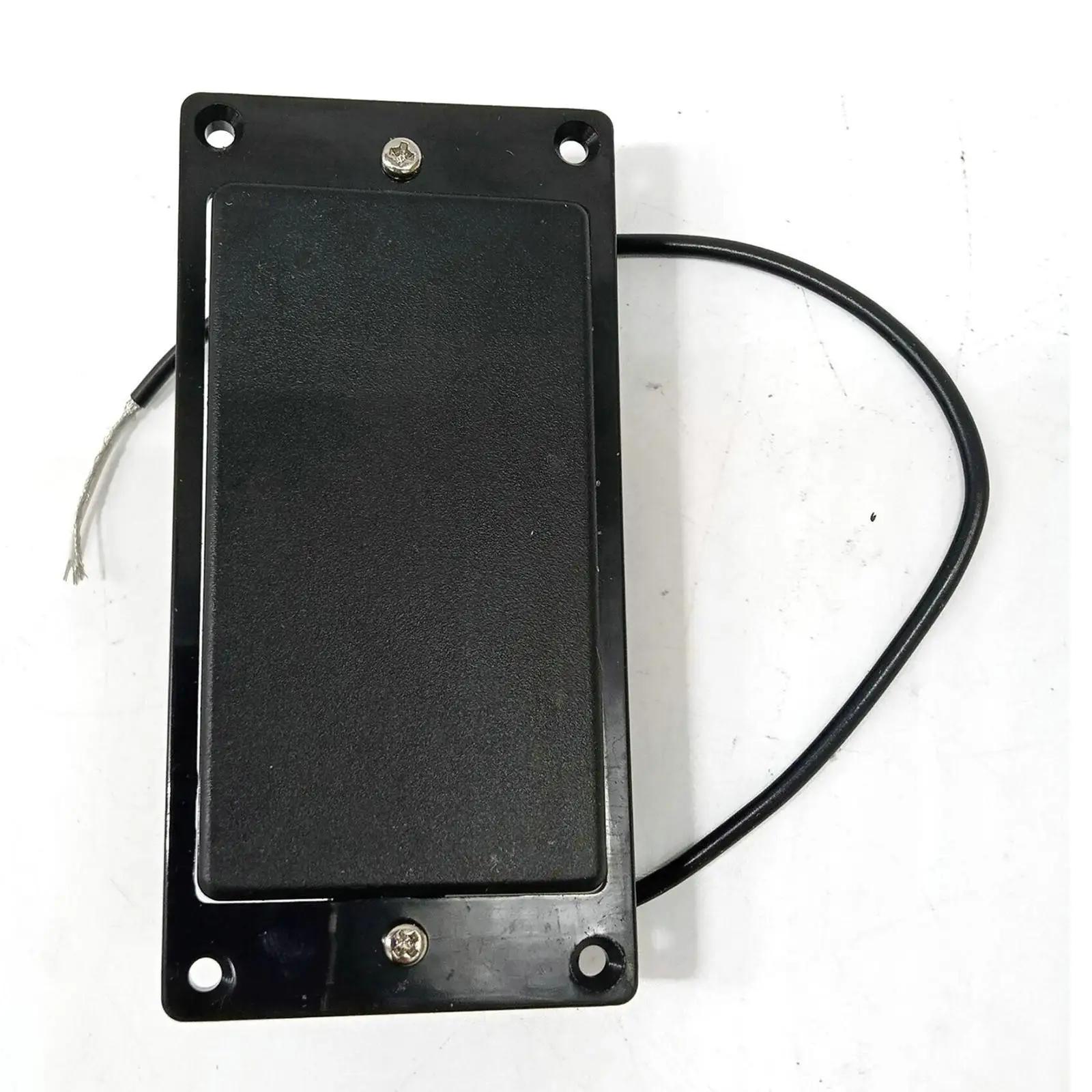 Double Coil Humbucker Pickup Set Black Closed Covers for Electric Guitar Neck Bridge Parts DIY Installation