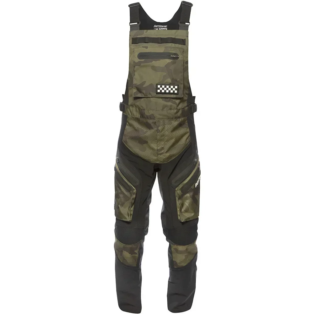 Tuta da corsa per moto fuoristrada HELIUM FXR Pantaloni da equitazione per motocross per adulti Set Pantaloni con bretelle Tuta Kit MX FASTHOUSE