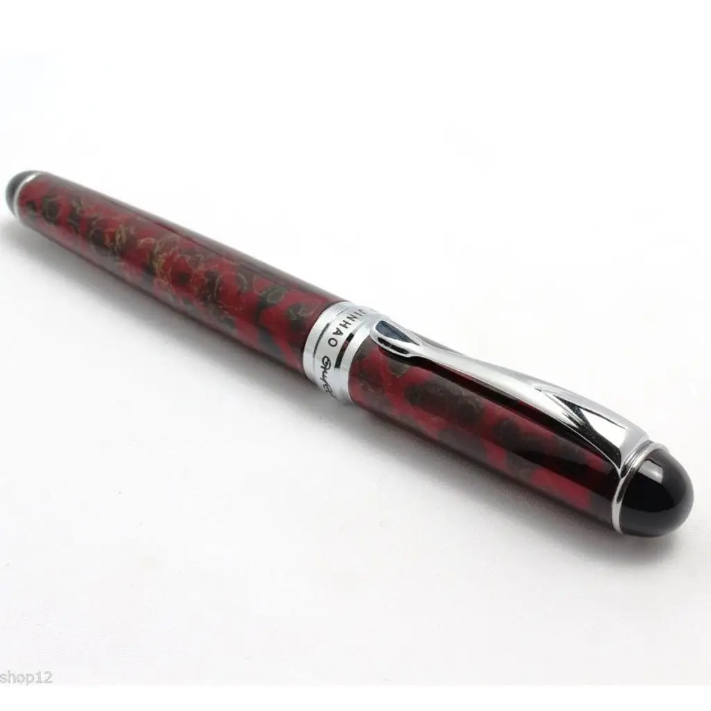 

НОВАЯ ПЕРЬЕВАЯ РУЧКА FINE Red Ice со средним наконечником JINHAO X750