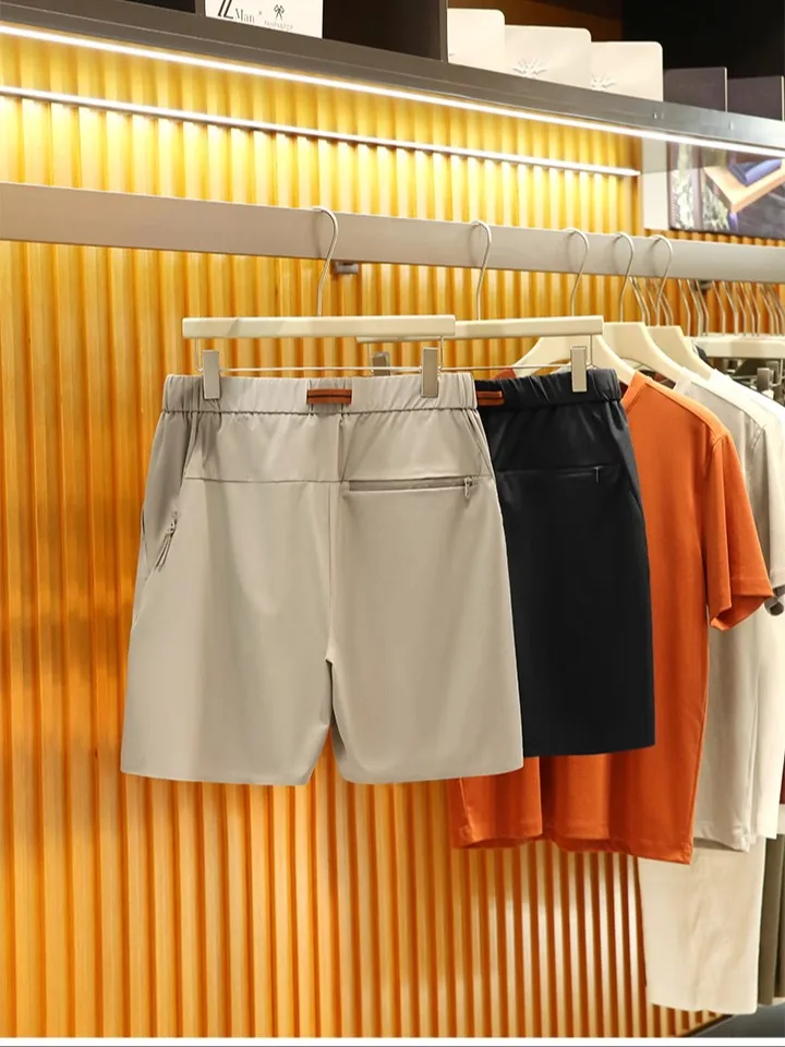 

Breathable Lightweight Summer Outdoor Sports Casual orts Men's Sli Urban Faion Straight Leg mid Waist ort Pants