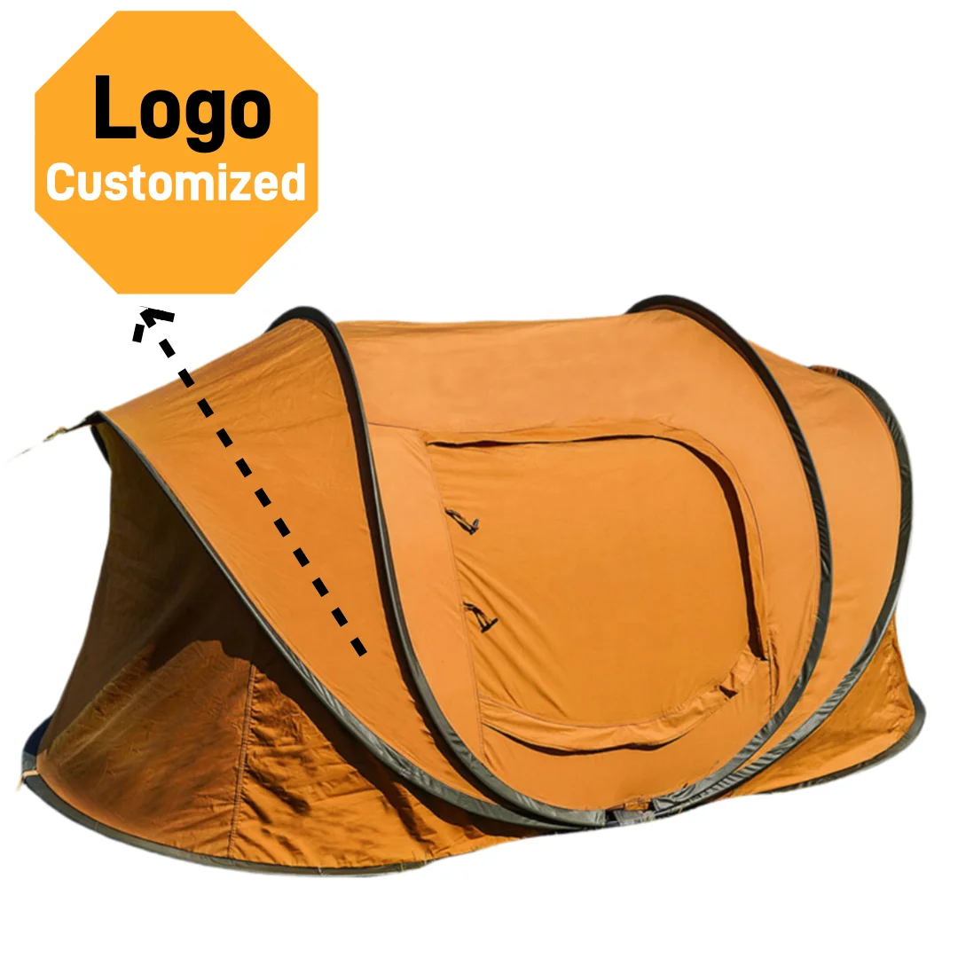 

Waterproof Free Install Desert Camping Double Layers Camp Tents