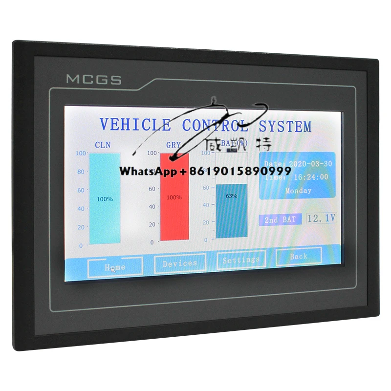 

TYTXRV 8 Gang 24V Customizable Switch Panel Kit with Relay Group & Sensor Touch Switch Panel for Truck ATV UTV Boat Caravan