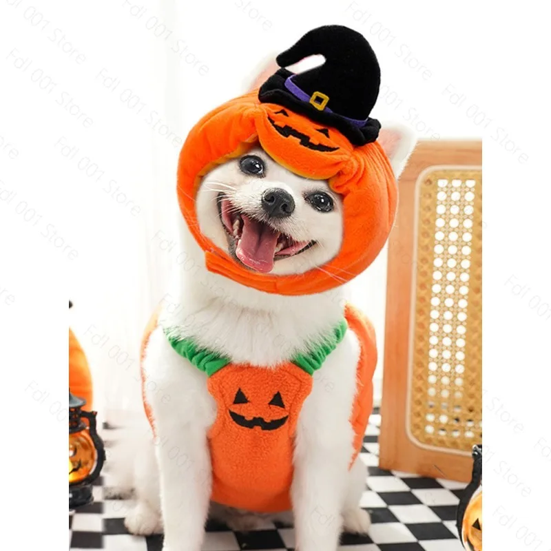Dog Halloween Christmas Transformation Costume Funny Cat Two-Legged Pet Teddy Dog Clothes Supplies