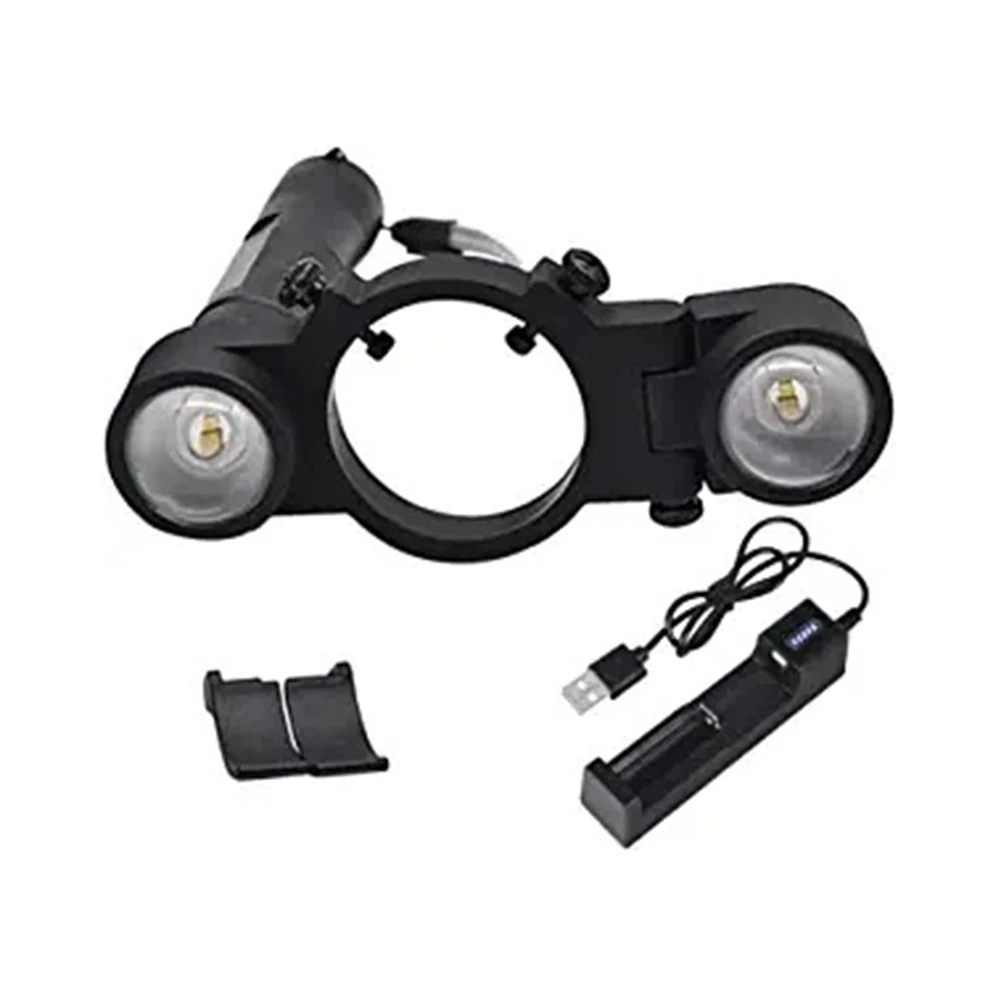 

Universal Airbrush Working Lamp Multifunctional Car Spray Gun Lighting DIY Adjustable with Two-Color Auto Decoration Accessories