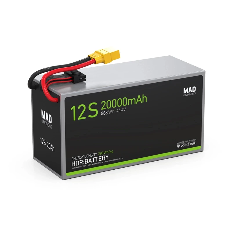 

ATV 12S 20Ah Lithium Battery High Power Density Light Weight Drone Solid State Battery