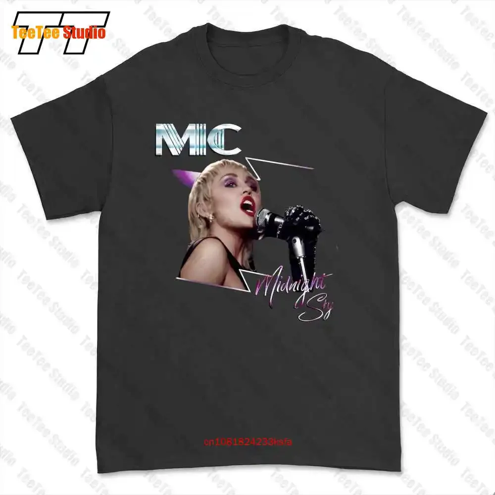 Miley Cyrus Midnight Sky T-shirt Tee EKFK: 패션과 문화의 교차점에서 발견한 진정한 스타일 아이템