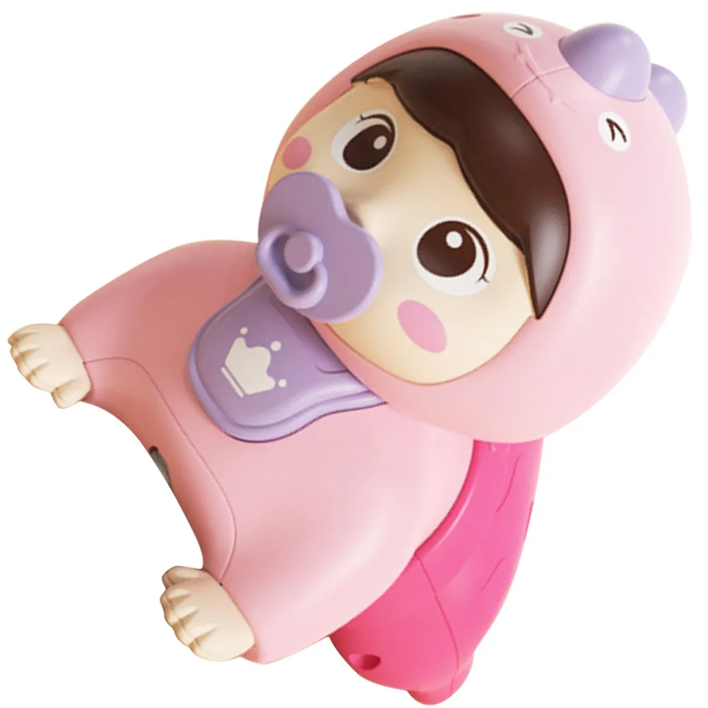 

Music Light Crawling Infant Learning Crawling Dinosaur Baby Interactive Plaything with Melody Light Effect for Motor Skill