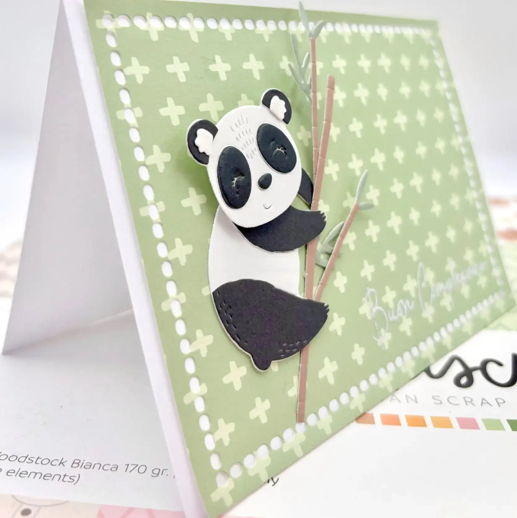 Lion Panda Animal Body Fox Koala Birthday Cake  Metal Cutting Dies Silicone Stamps Scrapbooking Stencil Photo Album Card DIY