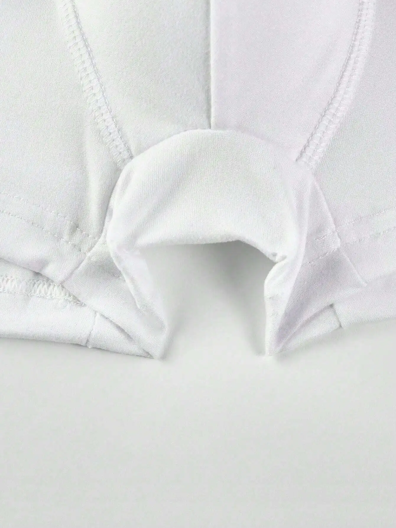 

5 Pieces White Boxer Shorts Men Polyester Breathable Underwear