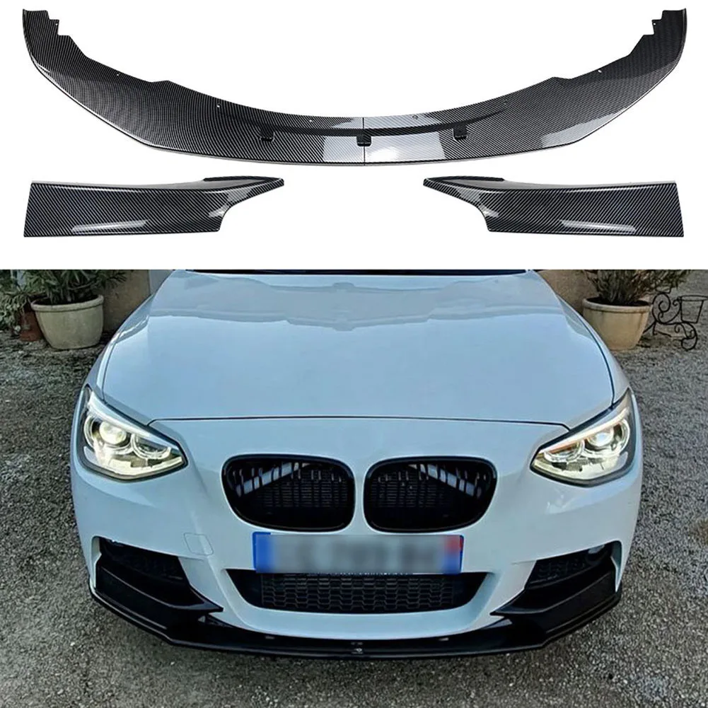 

4 Stage Front Lip Splitter Spoiler Side Lower Splitters Body Kit For BMW 1 Series F20 F21 Pre M Sport 2012-2014