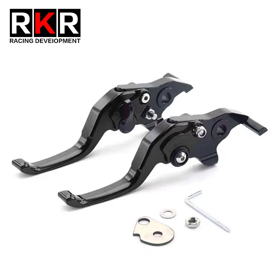 2 Finger Motorcycle Clutch Brake Lever CNC Clutch Lever Handles Lever With Parking For Zontes 368G 368K 368D 368E 368M 350 E D M