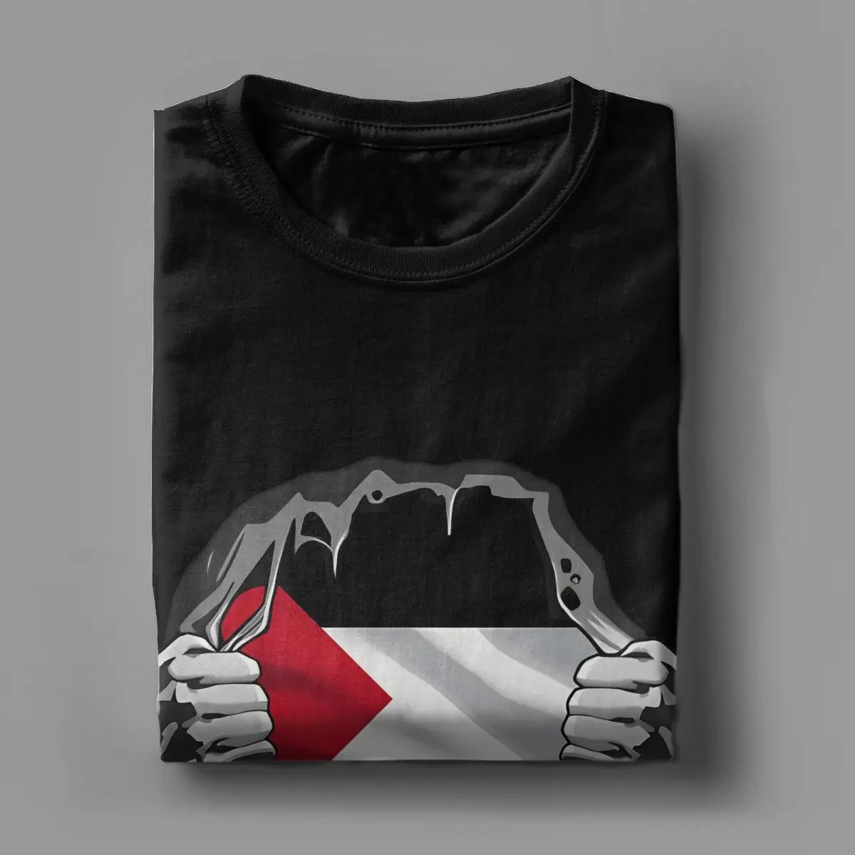 تي شيرت قطني للرجال والنساء ، تي شيرت غير رسمي ، تي شيرتات برقبة دائرية ، عربية ، هاتا ، كوفية ، ملابس بمقاس كبير