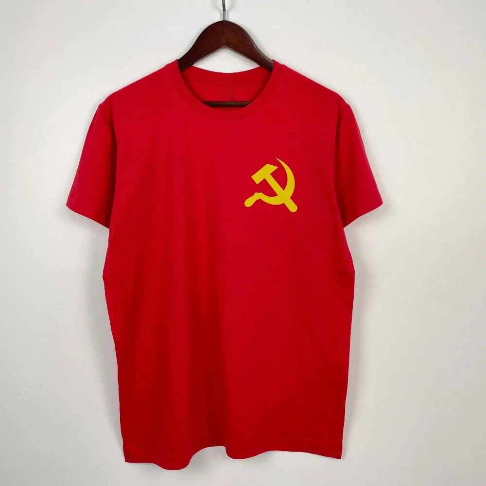 Hammer and Sickle Shirt Cute Gift for Communist in Your Life Red Marxist Shirt Capitalism Is Not The Answer New Arrival