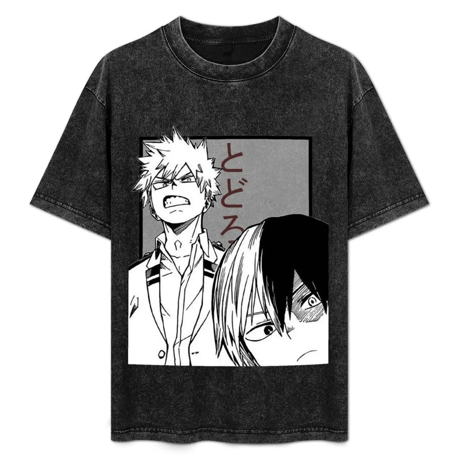 

todoroki and katsuki bakugou T-Shirt shirts graphic tee football t shirt affliction shirts mens t shirts top quality