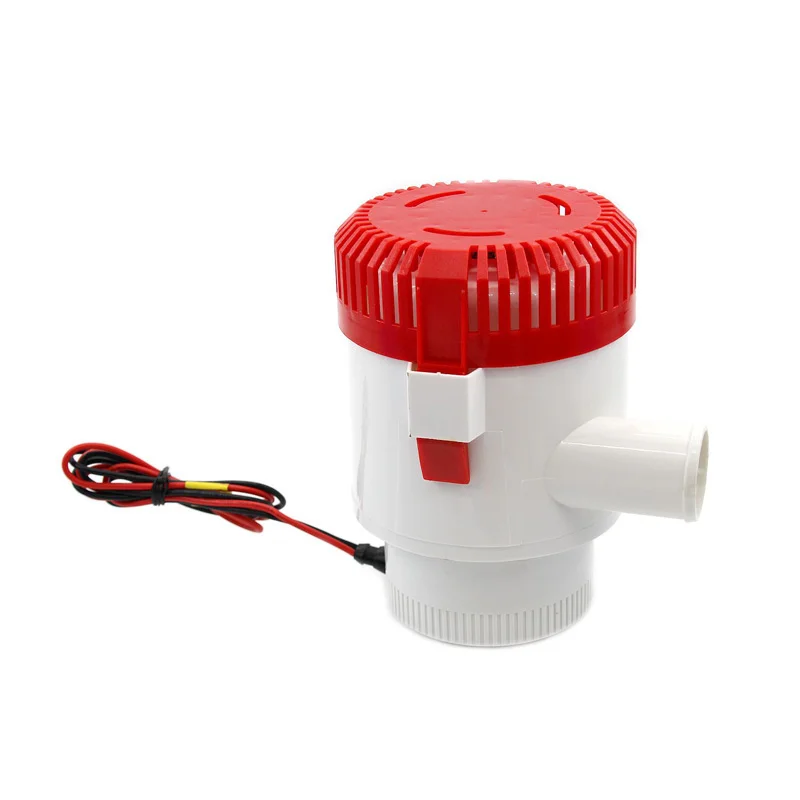 High Pressure Submersible Bilge Pump With Switch 12V 24 Volt Electric Water Pump Used In Boat Seaplane Motor Houseboat 3500GPH