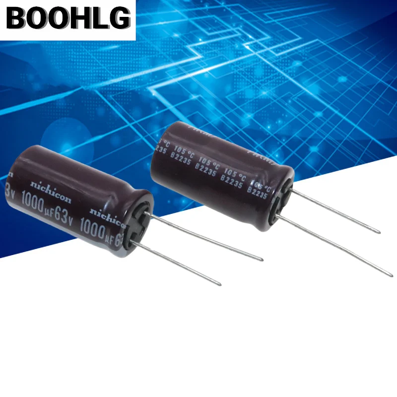 5 шт. оригинальный конденсатор 1000 мкФ 63 В 63 В 1000 мкФ 16X30 PW высокая частота с низким сопротивлением