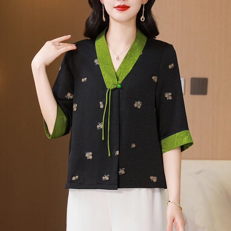 vetement-d'exterieur-en-soie-style-tang-chinois-nouvelle-collection-grande-taille-veritable-soie-xiangyun-ete-2025-mode-feminine