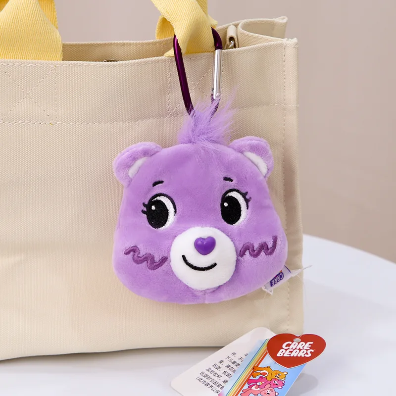 Ursinhos Carinhosos-Carteira De Moedas De Pelúcia Dos Desenhos Animados, Saco De Compras Bonito Dentro, Linda Bolsa De Mudança De Urso, Meninas E Meninos, Estojo De Pelúcia Kawaii