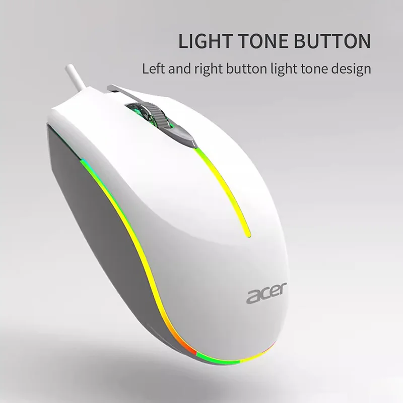 Acer-mأر omw020 ، سلكي ، 3 سرعات ، تعديل نقطة في البوصة ، usb ، واجهة عالمية ، للألعاب المكتبية ، سطح المكتب ، الكمبيوتر المحمول ، الكمبيوتر الشخصي