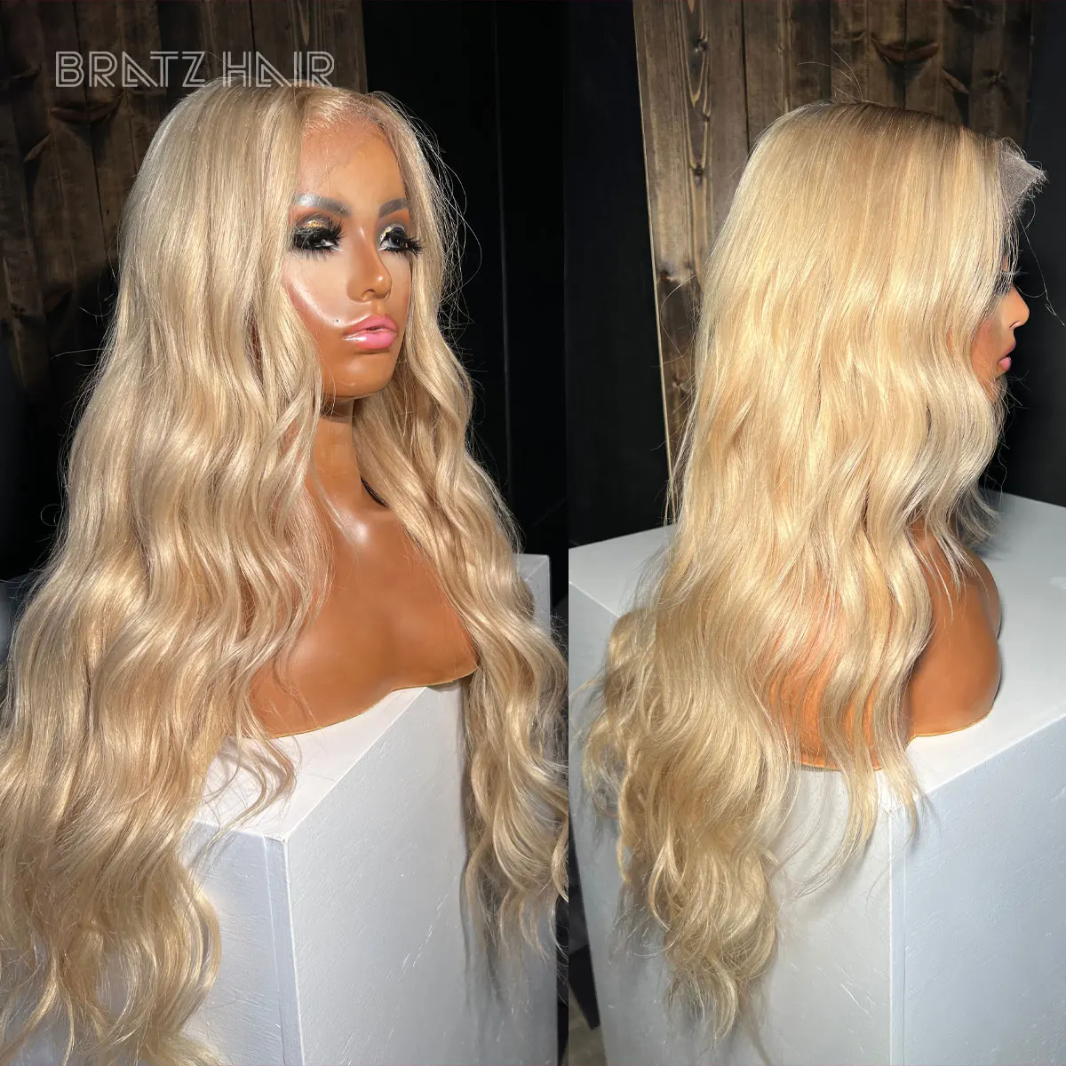 

613 Blonde 13x6 Lace Front Wig Human Hair 180% 200% Density 13x4 HD Lace Body Wave Lace Frontal Wigs Pre Plucked HD Lace Blonde