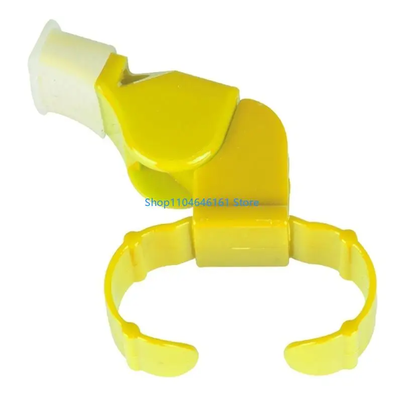 

Свисток с рукояткой для пальцев, открытый походный свисток для выживания, аварийный многофункциональный инструмент