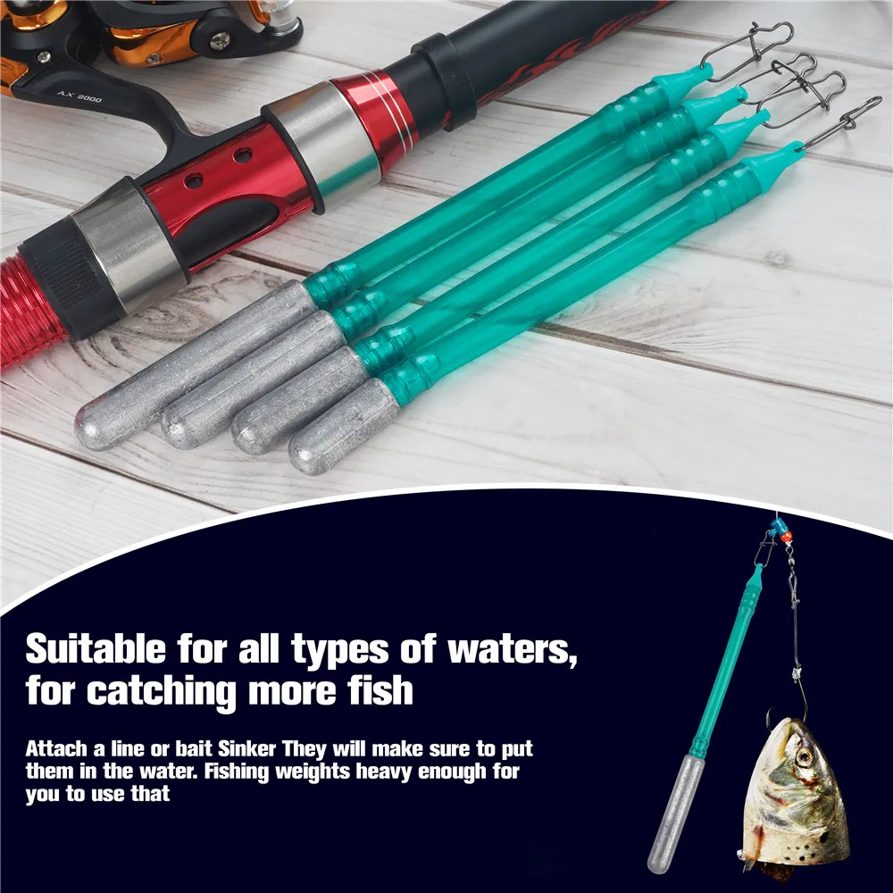 3Pcs Dragging Weights for Catfish Catfishing Drag Drift Weight Bottom Flexible Bouncing Trolling Drifting Surf Fishing Weights