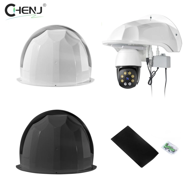 impermeavel e rainproof security camera protection case capas protetoras cobertura de parede cctv torre dome box 1pc 01