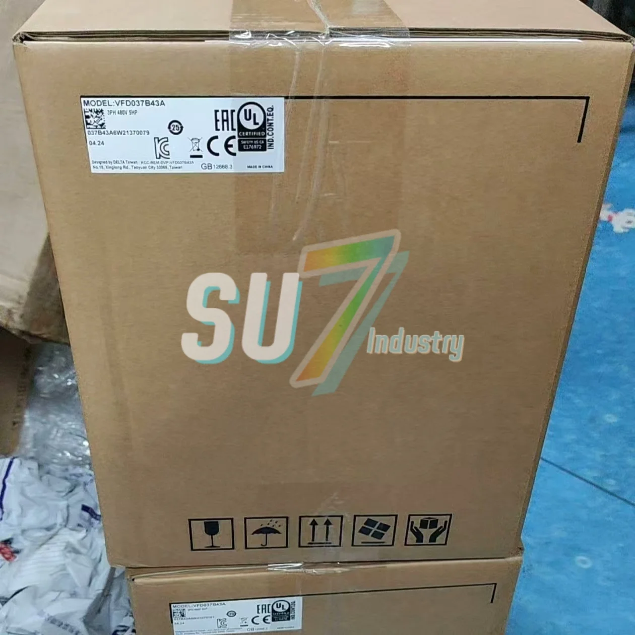 

VFD037B23A Inverter AC Variable Frequency Drive New original