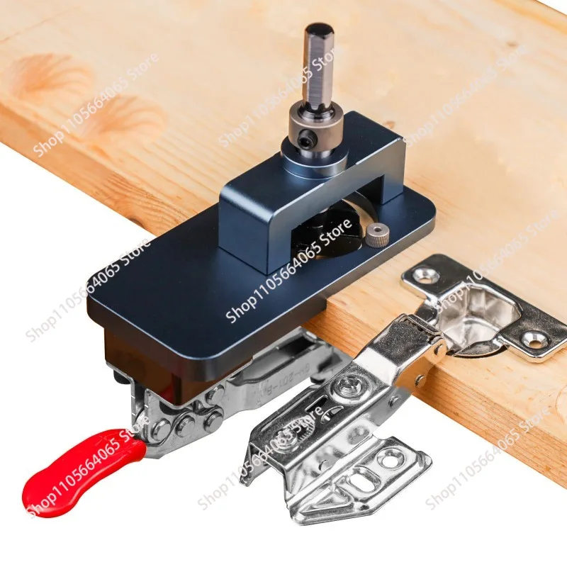 35mm Cabinet Concealed Hinge Jig Drilling Guide Hole Punch Drill Locator