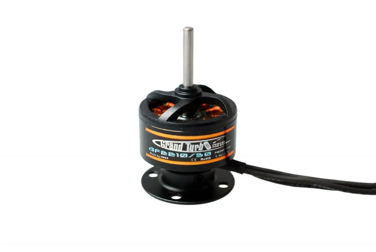 EMAX Grand turb GF2210/30 2-3S 1200KV Outrunner motore Brushless modello ad alta efficienza peso 200-600g RC aeroplano 10 pollici prop