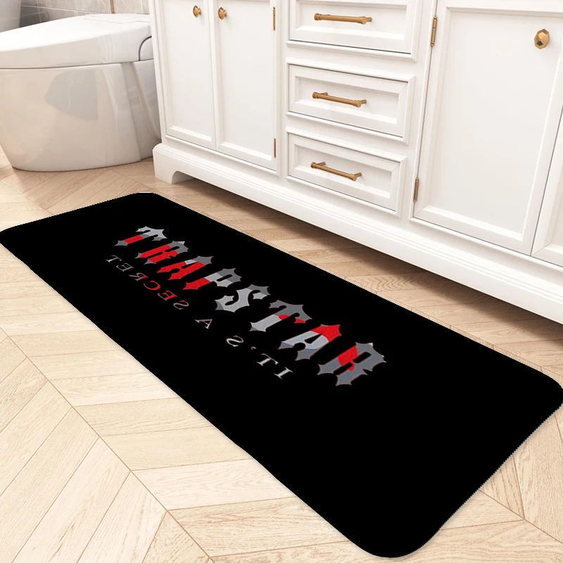 

Bathroom Foot Mat Non-slip D-Trapstars Kitchen Floor Mats Custom Doormat Entrance Door Slip-resistant Balcony Bedroom Carpet