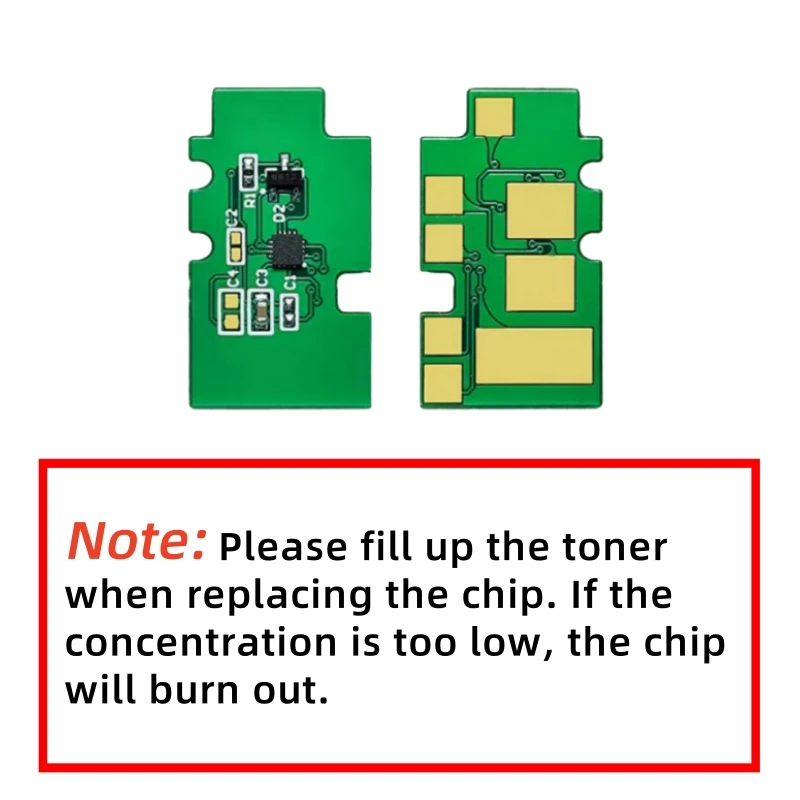 2pcs Chip MLT-D201L, MLT-D201S Para Samsung ProXpress M4080FX/ProXpress M4030ND M4080 M4030 Cartucho de Toner D201S D201L 201S 201L