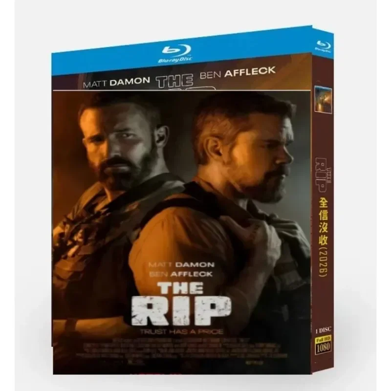 The Rip (2026) 1-Disc All Region New Sealed Box Set English Audio Blu-ray disc