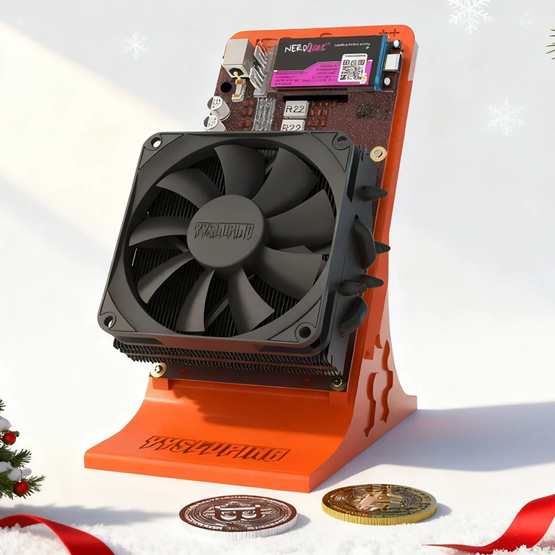 Internet celebrity same style,YYSLuping factory direct supply: bitaxe nerdqaxe++ 4.2-4.8th/s silent version