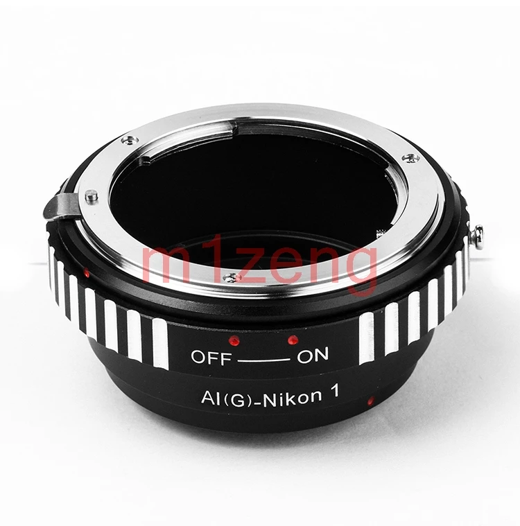 Adaptador de câmera sem espelho ai (g)-n1, para nikon ai (g), para nikon1, n1, j1, j2, j3, j4, v1, v2, v3, s1, s2, aw1