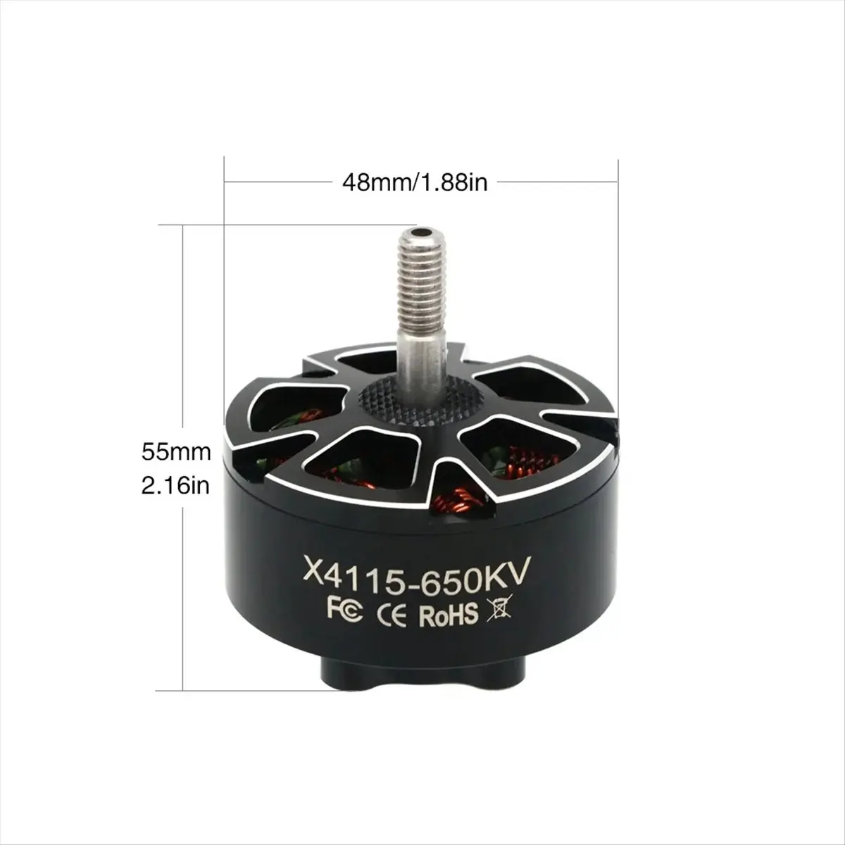 T1893C-X4115 650KV Brushless Motor 3-8S Drone Motor for RC Multirotor Quadcopter FPV Freestyle Drone Parts HOT