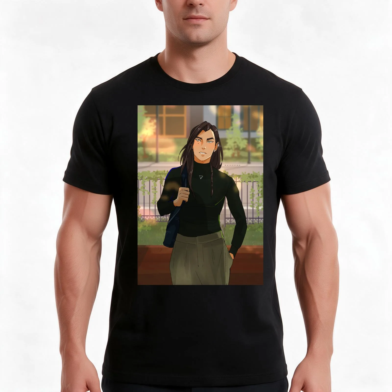 Kuvira came I love Astronomy Mashersan T-Shirt, Summer Casual Cotton Tee, Oversized Streetwear Tops, Vintage Graphic Print
