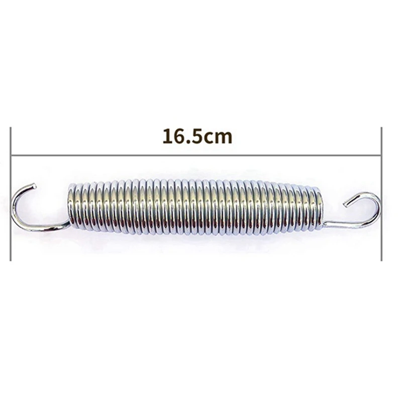 12 Pack 6.5Inch Trampoline Spring Steel Replacement Kit For Extra Bounce Trampoline Accessories Silver